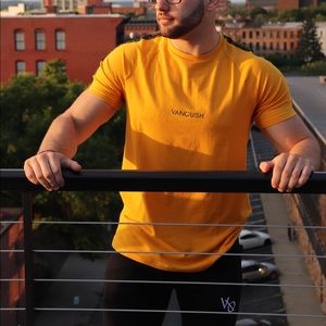 Vanquish Minimal Yellow T-shirt